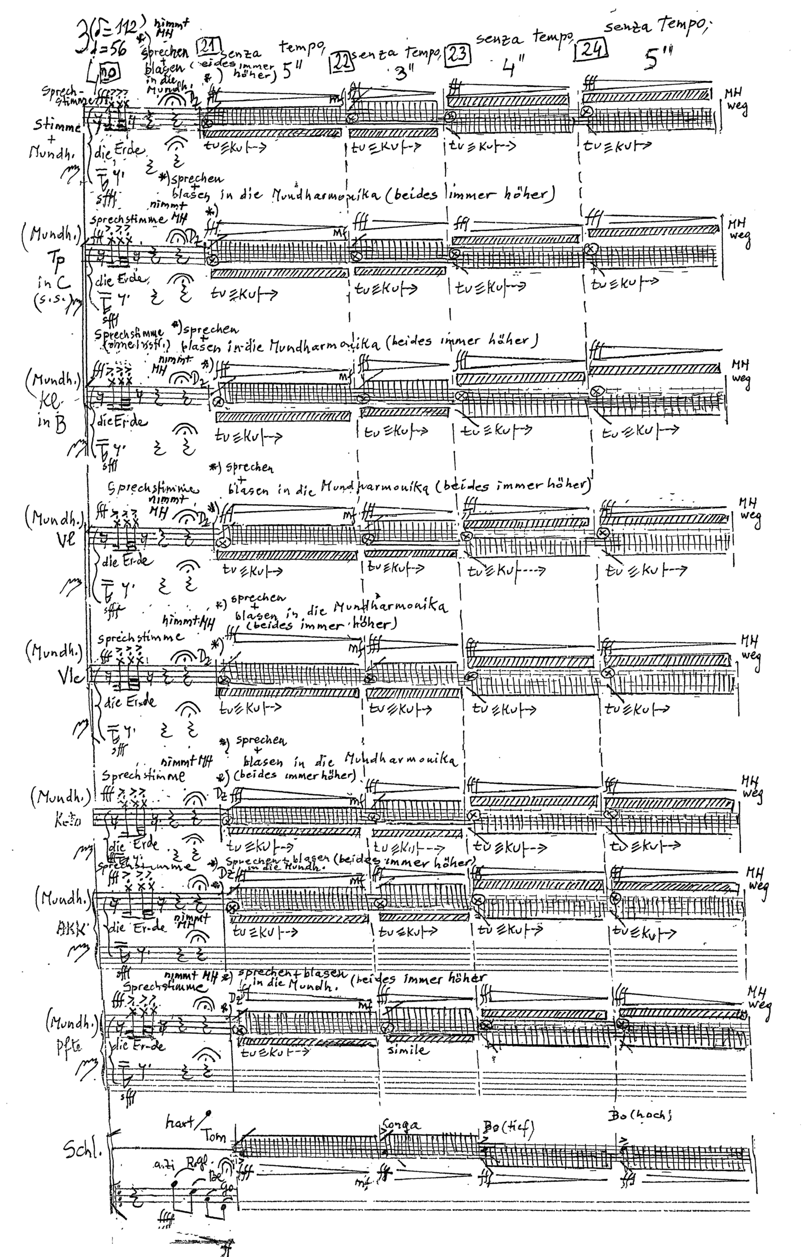 Calligraphic notation.