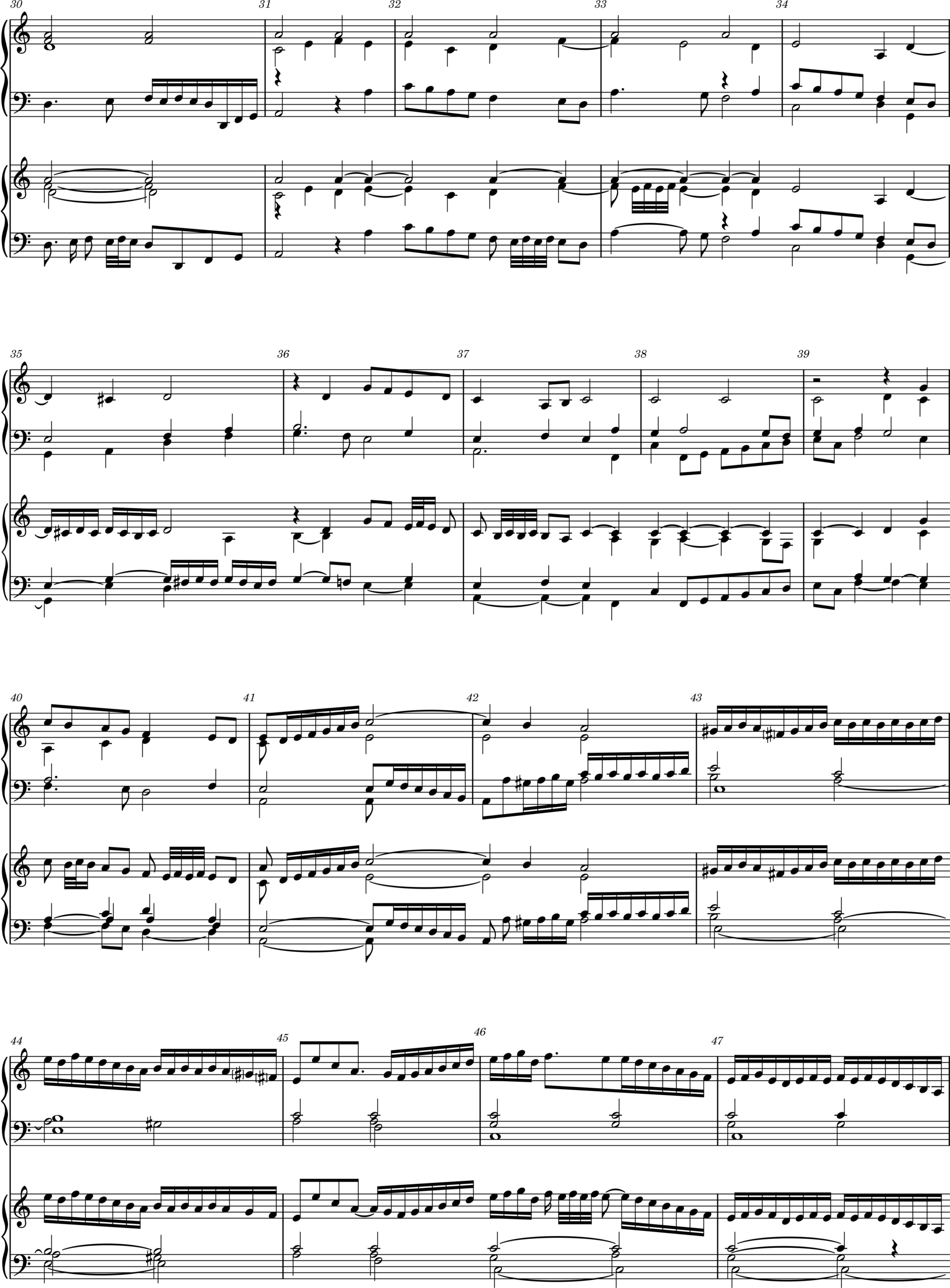 Nine pages containing a comparison of printed keyboard sheet music titled “Toccata. I. toni” and “Primo tuono. Toccata Seconda.” The notation shows complex polyphonic passages with flowing sixteenth-note runs and counterpoint, typical of late Renaissance or early Baroque compositions.