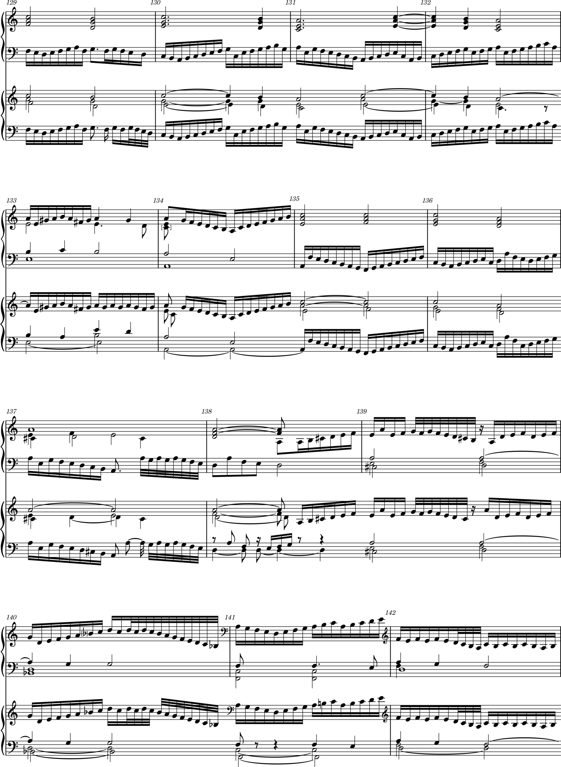 Nine pages containing a comparison of printed keyboard sheet music titled “Toccata. I. toni” and “Primo tuono. Toccata Seconda.” The notation shows complex polyphonic passages with flowing sixteenth-note runs and counterpoint, typical of late Renaissance or early Baroque compositions.