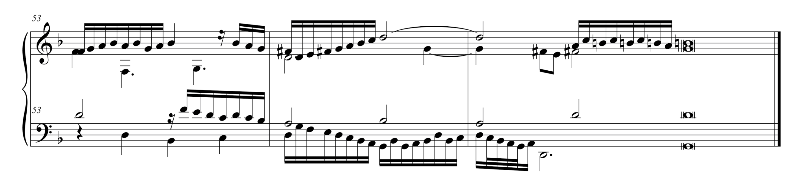 Musical examples with excerpts transcribed from Giovanni Maria Trabaci’s Ricercate, canzone francese, capricci […] libro primo (Naples, 1603), pages 63–66. The music, originally printed in open score, is here presented in modern keyboard notation.