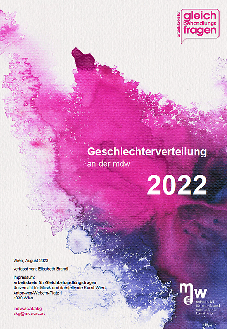 Titelblatt der Statistik 2022