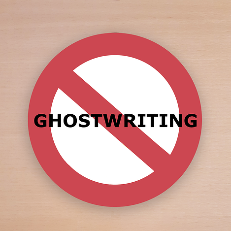 Ban on Ghostwriting