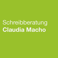 Schreibberatung Claudia Macho