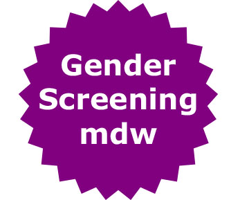 Button: Gender Screening mdw