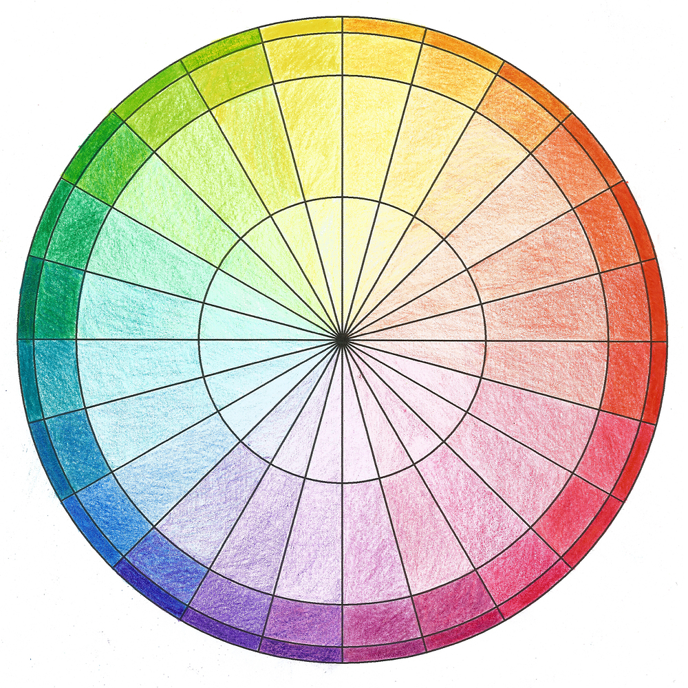 Farbkreis/Rad als Logo für das Projekt spiel|mach|t|raum