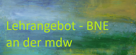 Lehrangebote - BNE an der mdw