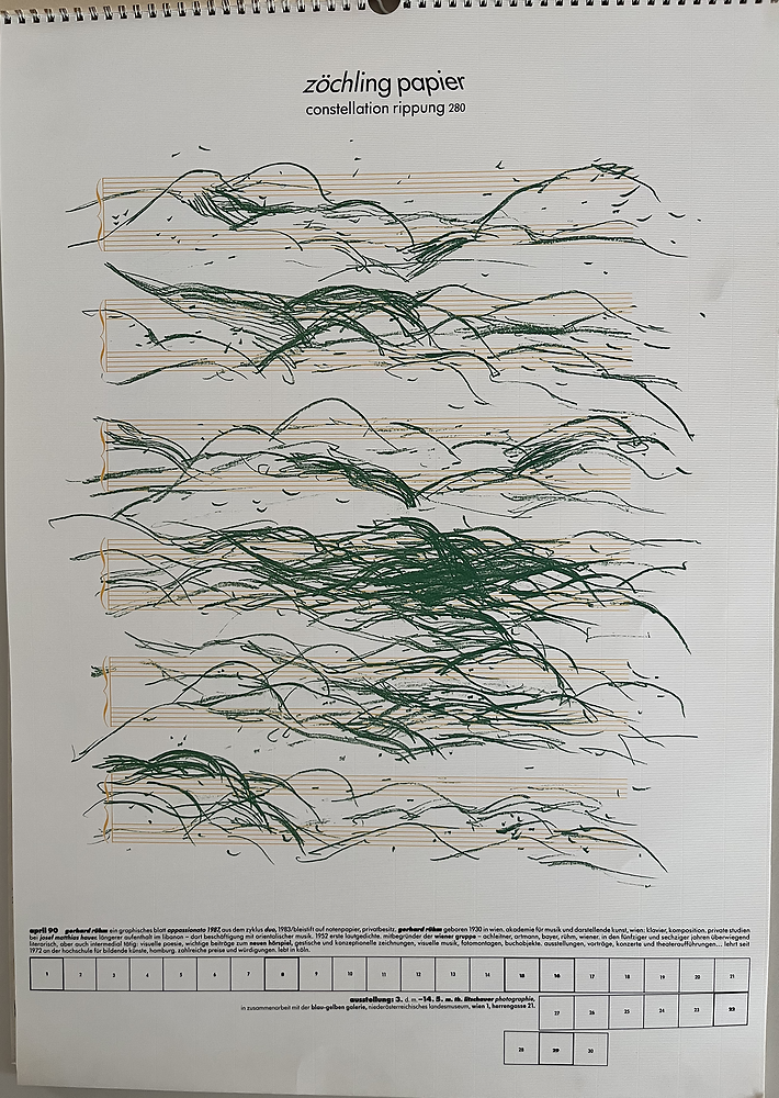 Kalender Neue Musik, Kalenderblatt April 1990