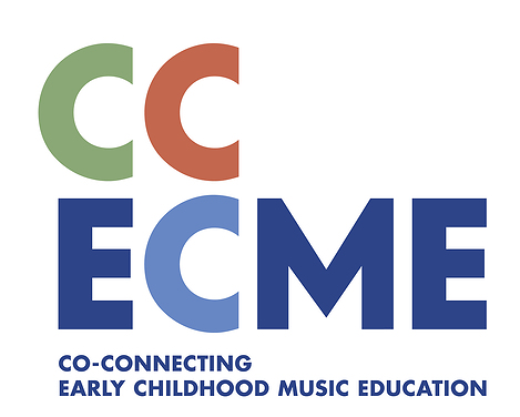 Logo: CC-ECME, Co-Connecting Early Childhood Music Education: 