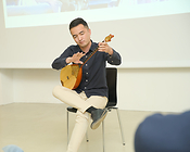 Als Gast auf der Bühne: Askar Araibek (Kasachisches Nationalkoservatorium, Almaty). © IVE, Lauge Dideriksen