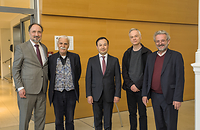 Ulrich Morgenstern, Mansur Bildik, Nursultan Nareimov, Martin Diamant, VR Johannes Meissl. © IVE, Lauge Dideriksen