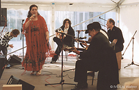 Ruža Nikolić-Lakatos (1945-2022) singt bei der 39th ICTM WORLD CONFERENCE, Wien, 4-11 Juli (2007). © Lisl Waltner