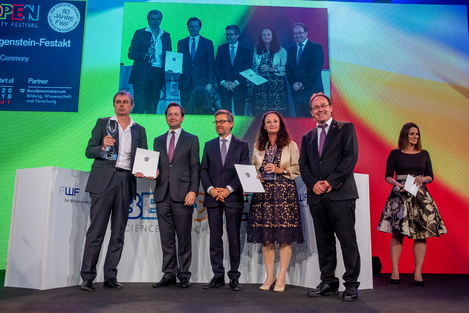 Wittgenstein awarding 2018. © FWF/Luiza Puiu & Andrei Pungovschi