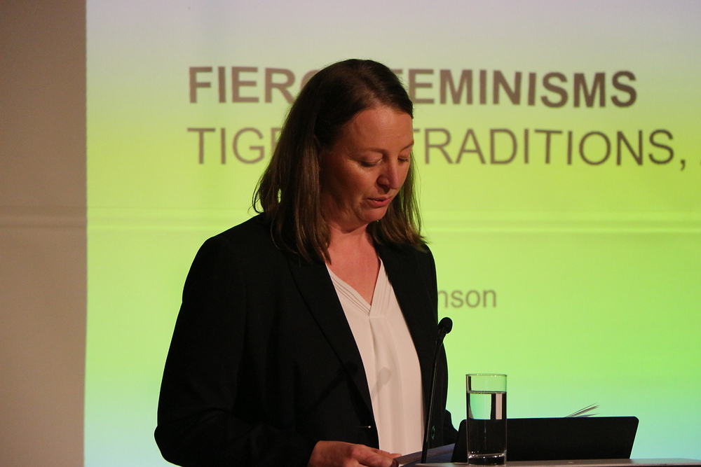 Organisatorin Anja Brunner