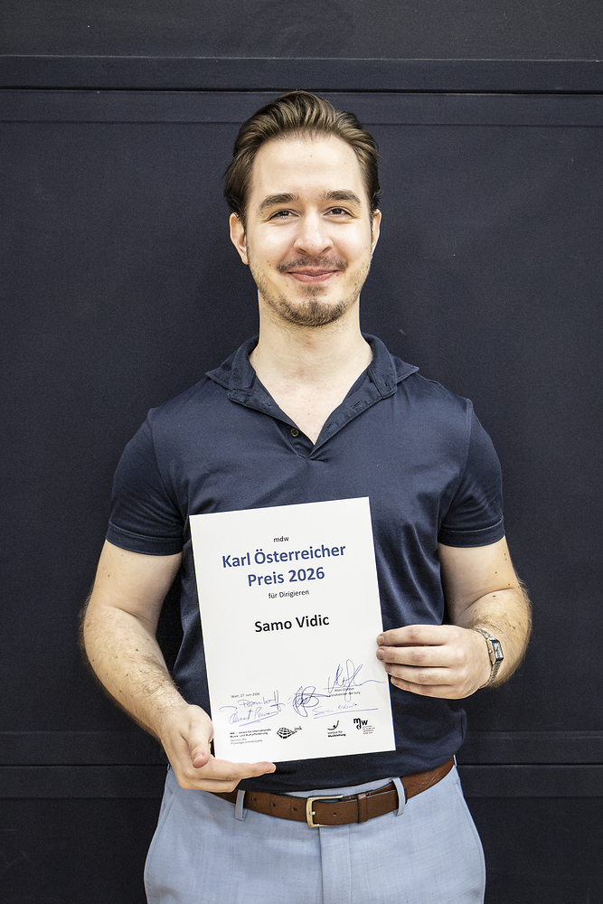 Samo Vidic ist Gewinner des Karl-Österreicher-Preises 2026.