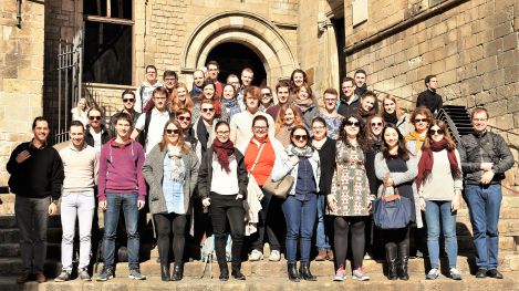 Stadtführung in Barcelona.