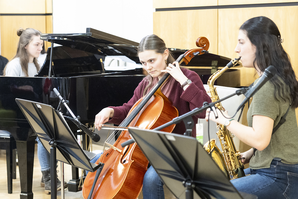 L-R: Tamara Feichtinger, Sophie Gugler, Denise Berger