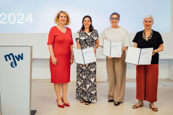 Herta und Kurt Blaukopf Award 2024 Preisträgerinnen