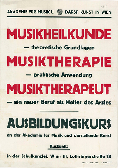 Musiktherapie Ausbildung